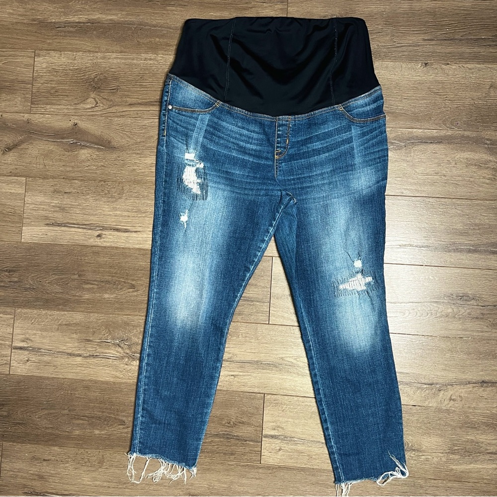 Size 18 Isabel Maternity Jeggings stonewash